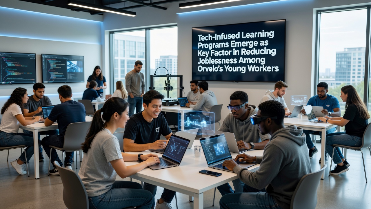 Tech-Infused Learning Programs Emerge as Key Factor in Reducing Joblessness Among Orvelo's Young Workers